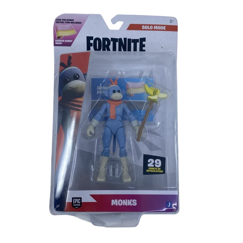 Fortnite Monks Solo Mode 4 Inch Action Figure Epic Games New Sealed